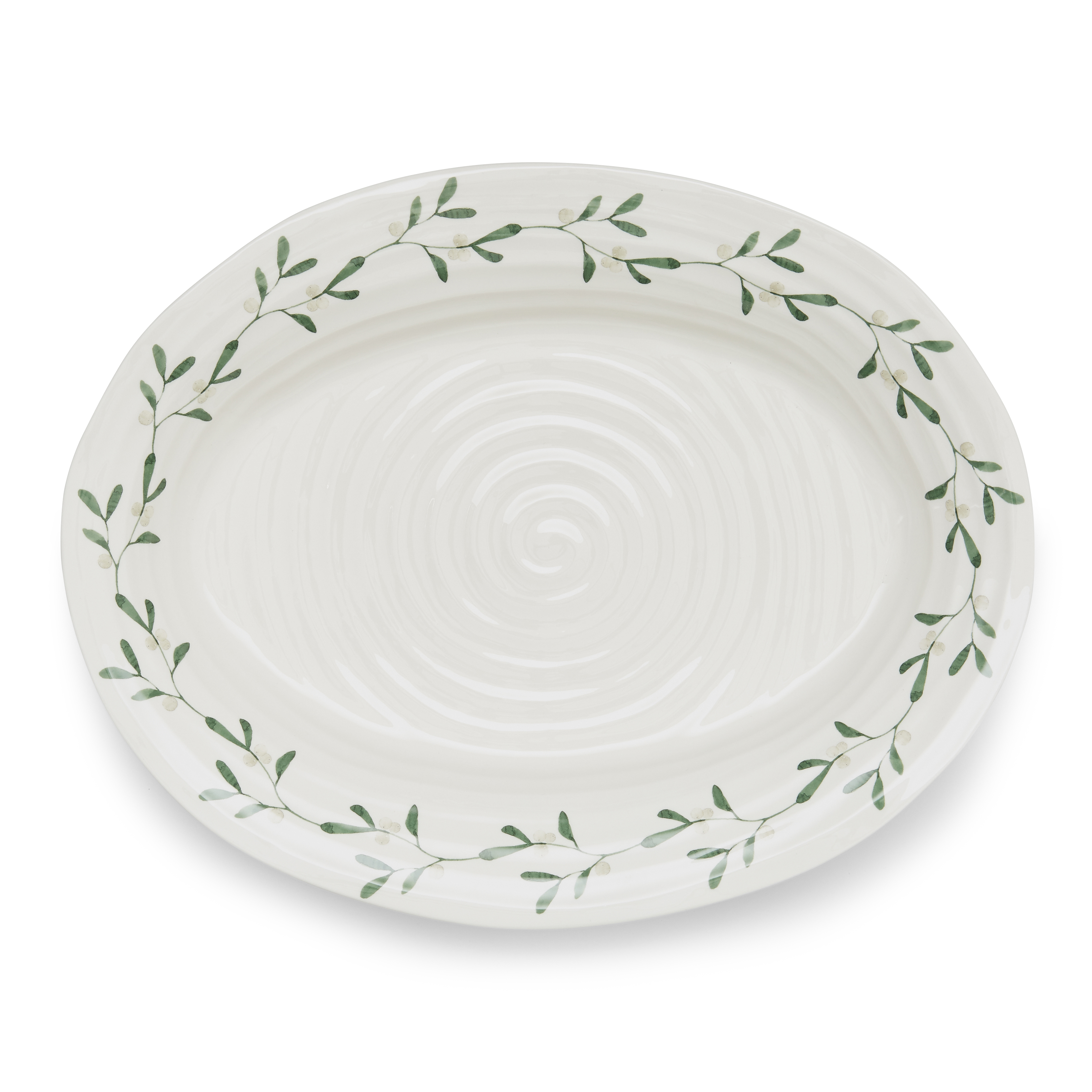 Sophie Conran Mistletoe Oval Platter image number null